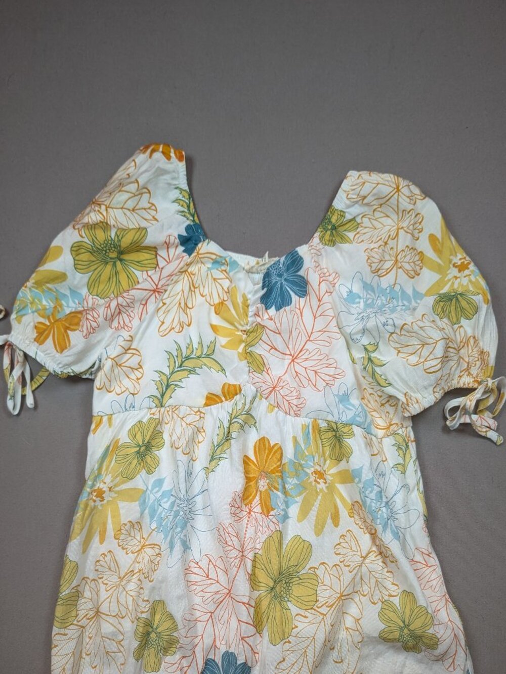 Hayden Girls Floral Tropical Top Large